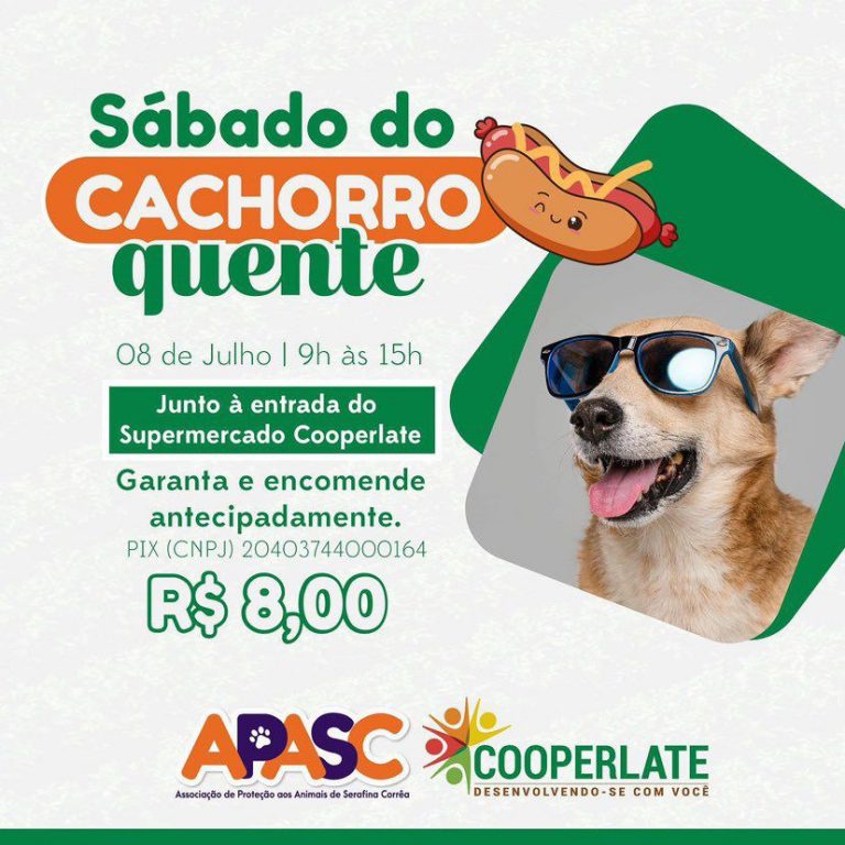 APASC promove 3º edição do Sábado do Cachorro Quente