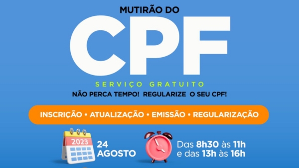 CRAS de Serafina Corrêa promove o mutirão do CPF